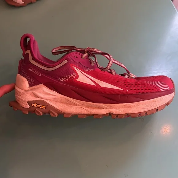 Altra Olympus 5 trail running shoe size 6.5 - Picture 3 of 9